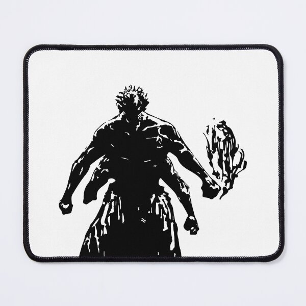 Item preview, Ancient Four-Armed Demon King - Dark Ink Illustration designed and sold by InkStation24.