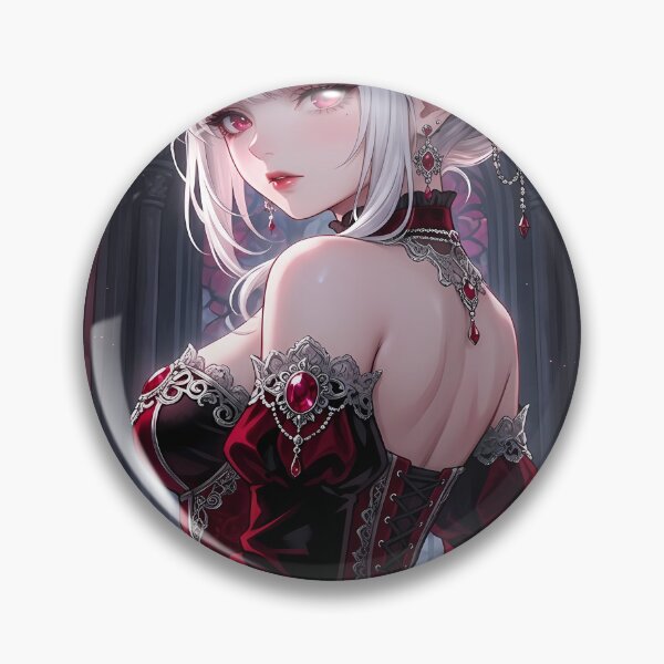 Item preview, Anime Demon Girl in Gothic Setting designed and sold by ChiqueAvenue.