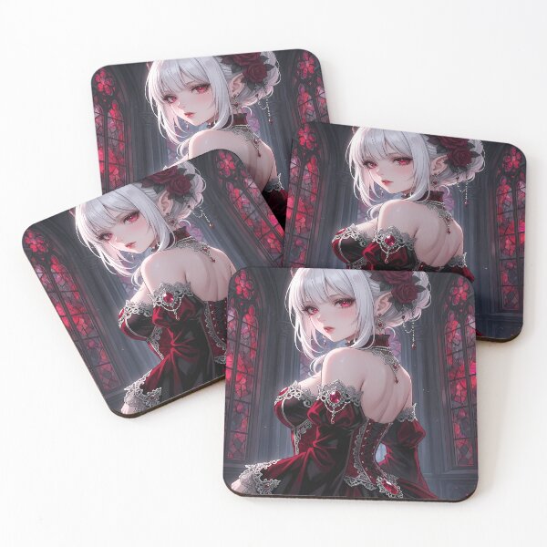 Item preview, Anime Demon Girl in Gothic Setting designed and sold by ChiqueAvenue.