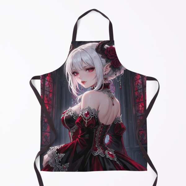 Item preview, Anime Demon Girl in Gothic Setting designed and sold by ChiqueAvenue.