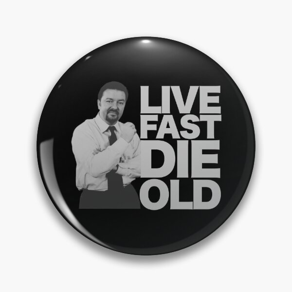 Item preview, Live fast die old Brent Quote designed and sold by UNK-Fatigues.