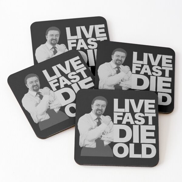 Item preview, Live fast die old Brent Quote designed and sold by UNK-Fatigues.