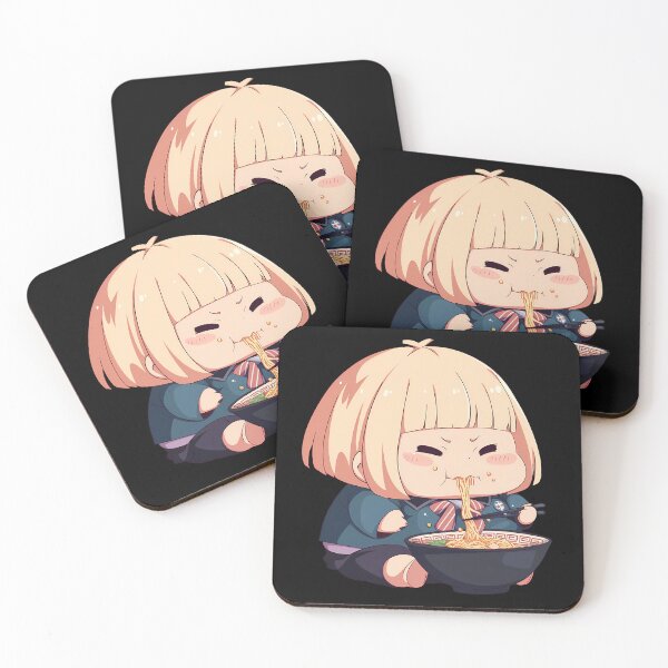 Item preview, Shiemi Moriyama Blue Exorcist Kawaii Ramen Chibi Pastel Cute designed and sold by mildaclairmo.