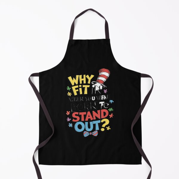 Item preview, Autism Awareness Why Fit In Doctor Teacher Cat In Hat Cool4  designed and sold by joyouartArt.