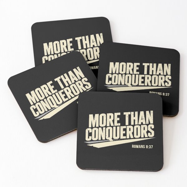 Item preview, More Than Conquerors Minimalist Art designed and sold by Sunniz.