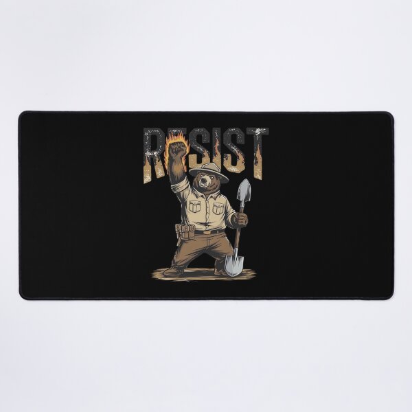 Item preview, Smokey The Resist Bear Nation Park Men Women designed and sold by angolinnArt.
