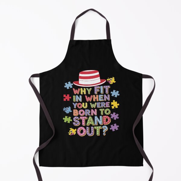 Item preview, Autism Awareness Why Fit In Doctor Teacher Cat In Hat Cool5 designed and sold by joyouartArt.