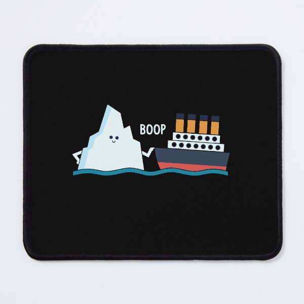 Item preview, Titanic Funny Titanic and Iceberg Boop Parody for Boys Girls designed and sold by farhanhafeez.