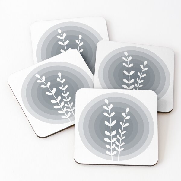 Item preview, Modern Geometric Botanical Art Print designed and sold by Pattern&Pixel.