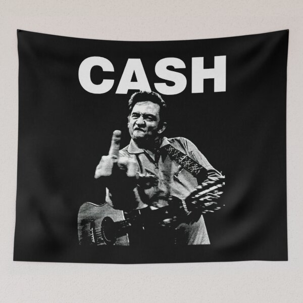 Artikelvorschau, Johnny Cash - Mittelfinger entworfen und verkauft von S06PMarketing.