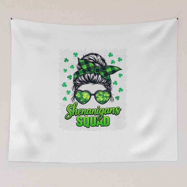 Item preview, Shenanigans Squad St Patricks Day Women Girl St Patricks Day  designed and sold by FrankIsabel.