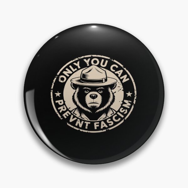 Item preview, Smokey The Resist Bear Only You Can Prevent Fascism designed and sold by angolinnArt.