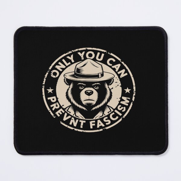Item preview, Smokey The Resist Bear Only You Can Prevent Fascism designed and sold by angolinnArt.