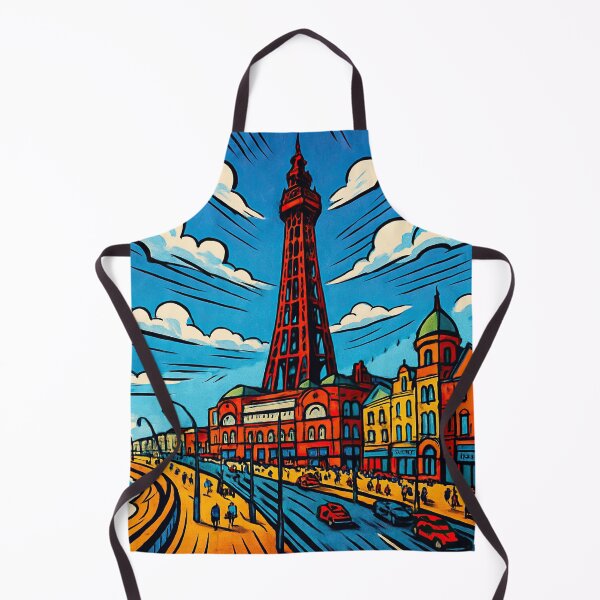 Item preview, Blackpool, city | Comics style - Cartoon designed and sold by ComicsFactory.