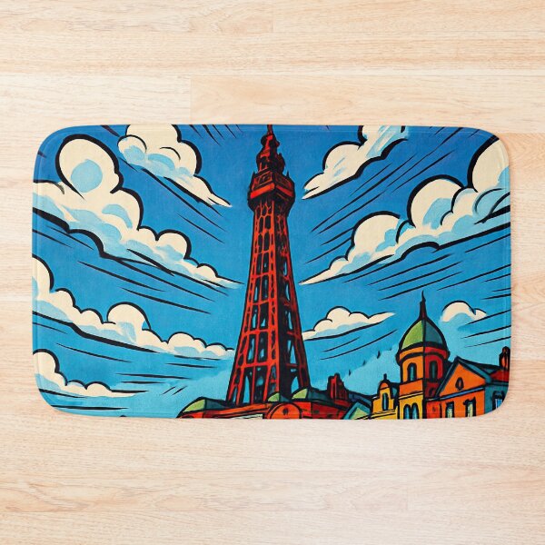 Item preview, Blackpool, city | Comics style - Cartoon designed and sold by ComicsFactory.