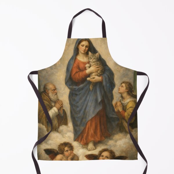 Item preview, The Feline Madonna Sistina designed and sold by Ocelot-T.