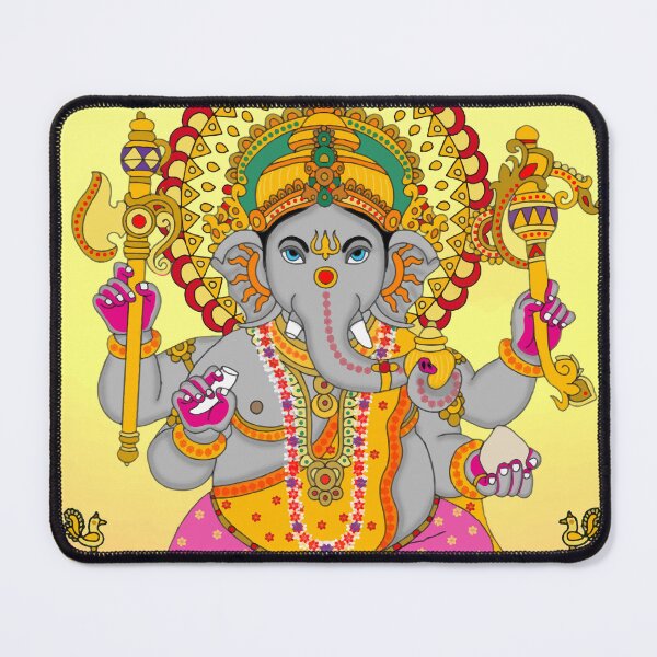 Item preview, Ganesha Spiritual Artwork – Sacred Hindu God Illustration designed and sold by Harshit_Digital_Arts.