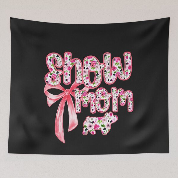 Item preview, Show Mom Coquette Livestock Floral Stock Show Pig Mama  designed and sold by FrankIsabel.