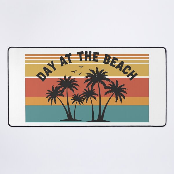 Item preview, Day at the Beach Retro Sunset Palm Tree T-Shirt – Tropical Summer Vacation Graphic designed and sold by Design-Pro-21.