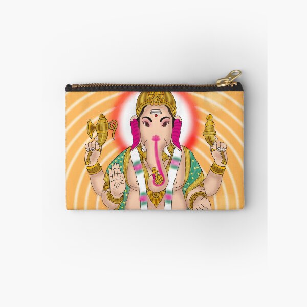 Artikelvorschau, Künstlerisches Design von Ganpati Bappa – Indische sakrale Illustration entworfen und verkauft von Harshit_Digital_Arts.