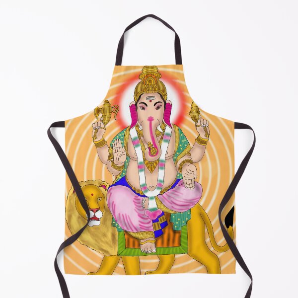 Item preview, Ganpati Bappa Artistic Design – Indian Sacred Illustration designed and sold by Harshit_Digital_Arts.