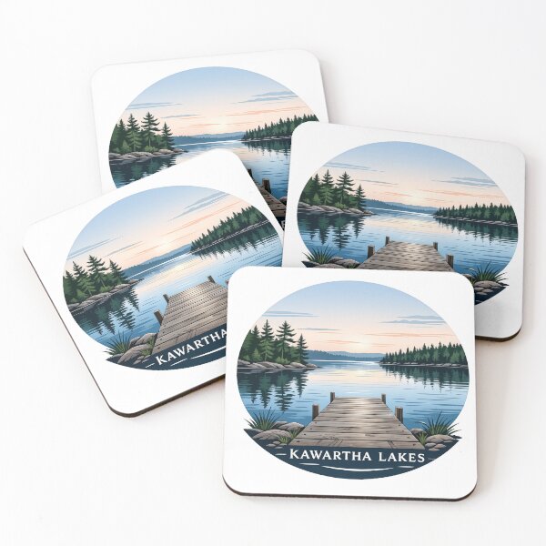 Item preview, Kawartha Lakes Ontario Quiet Morning Dock designed and sold by scicilysimonee.