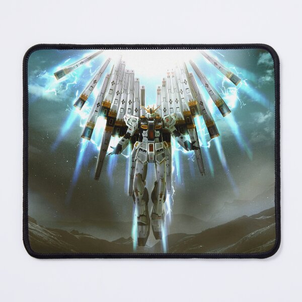 Item preview, nu gundam moon night illustration digital art designed and sold by sabartgunpla.