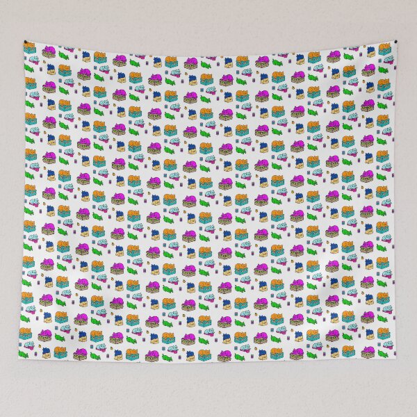 Item preview, Colourful Cats designed and sold by Kazzasthings.