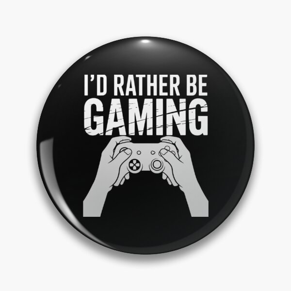 Item preview, Id Rather Be Gaming Gamer Controller designed and sold by CORJIDOG-ART.