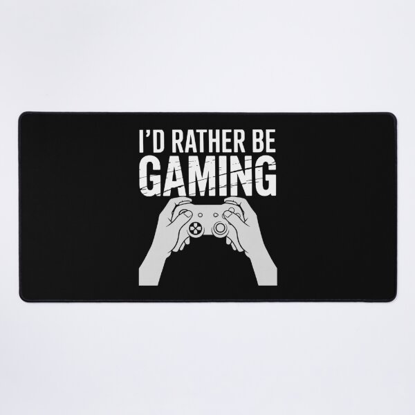 Item preview, Id Rather Be Gaming Gamer Controller designed and sold by CORJIDOG-ART.