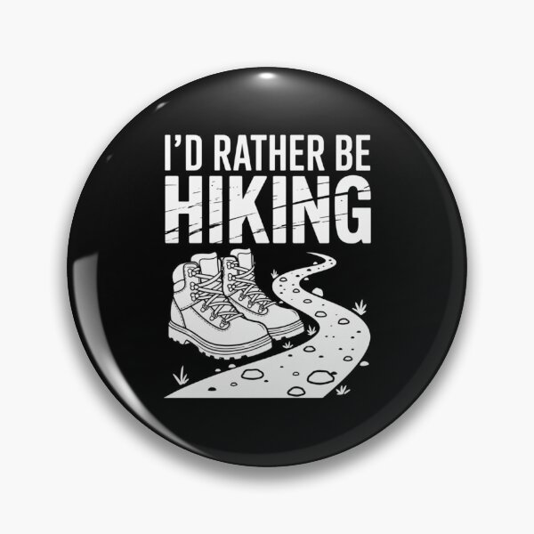 Item preview, I'd Rather Be Hiking Outdoors Adventure designed and sold by CORJIDOG-ART.