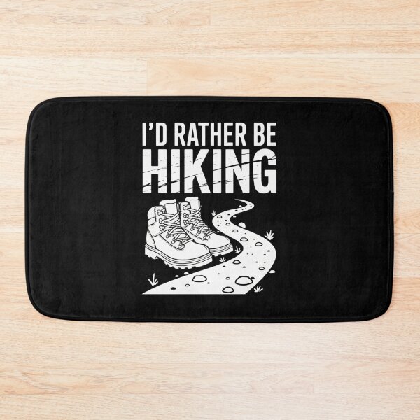 Item preview, I'd Rather Be Hiking Outdoors Adventure designed and sold by CORJIDOG-ART.