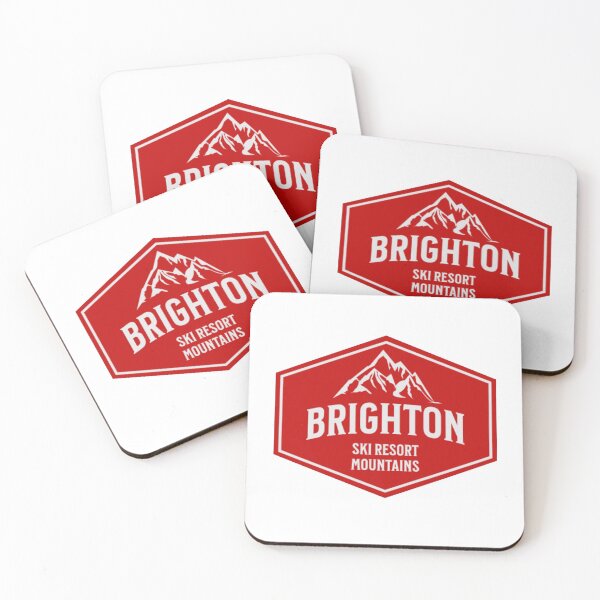 Item preview, Brighton Ski Resort  / Ski Resort Red Mountain  designed and sold by TheEndDesign.