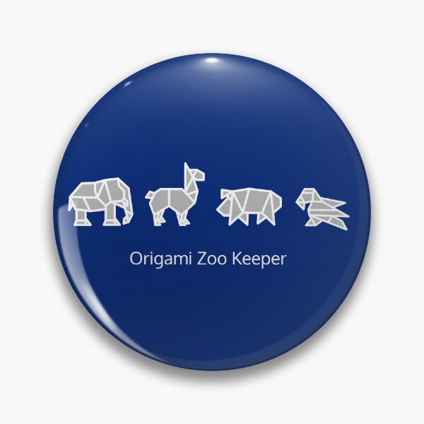 Item preview, Origami Zoo Keeper (A) Origami designed and sold by Sachie's Studio.