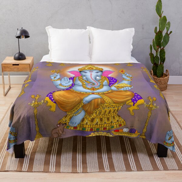 Item preview, Sacred Ganesha Illustration – Divine Hindu Culture Artwork designed and sold by Harshit_Digital_Arts.
