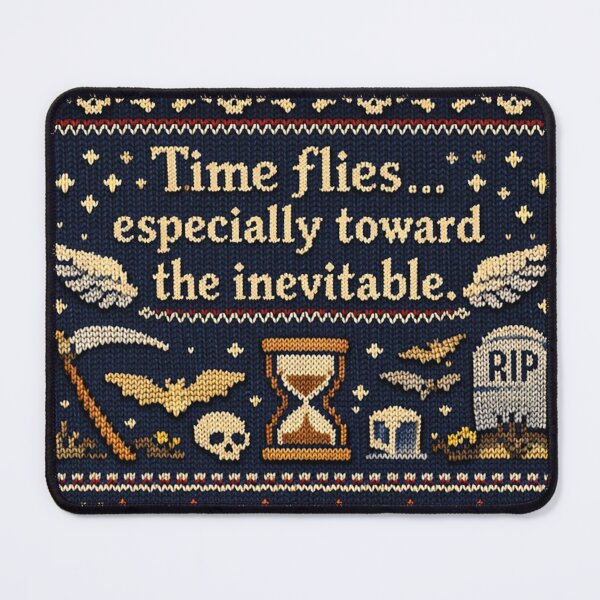 Item preview, Time flies especially toward the inevitable saying designed and sold by Mauswohn.