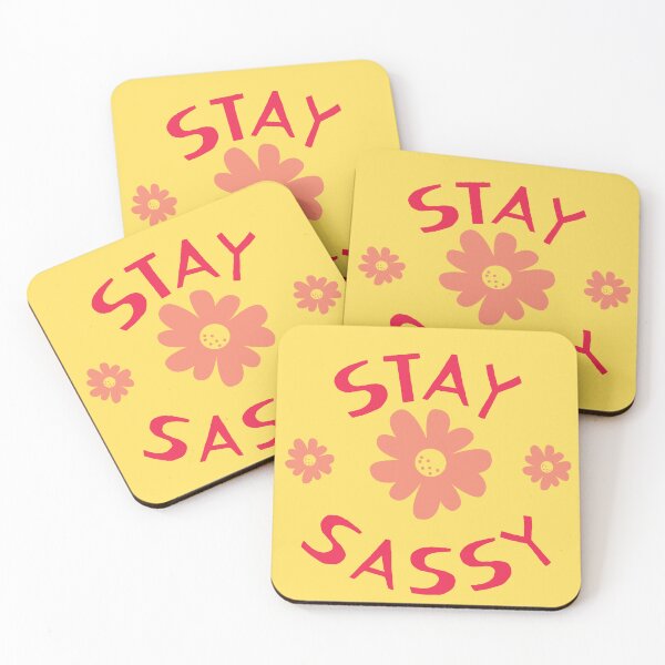 Item preview, Stay Sassy Retro Flower Power Design designed and sold by PRFashions.