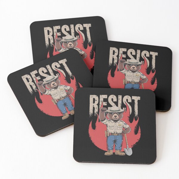 Item preview, Smokey The Resist Bear Women designed and sold by angolinnArt.