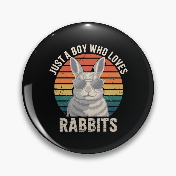 Item preview, Just A Boy Who Loves Rabbits Pet Lover designed and sold by CORJIDOG-ART.