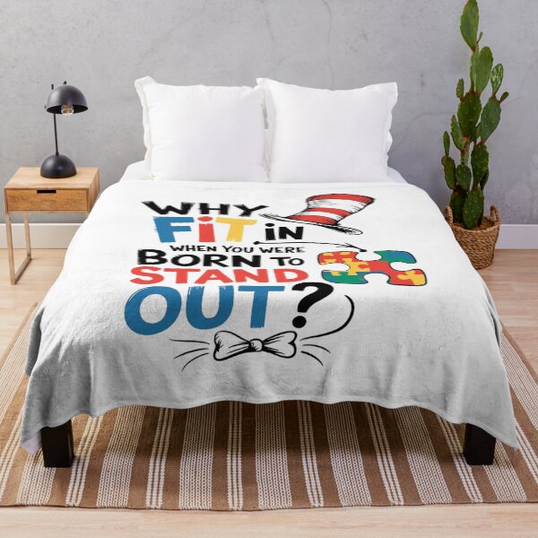 Item preview, Autism Awareness Why Fit In Doctor Teacher Cat In Hat Cool7  designed and sold by joyouartArt.
