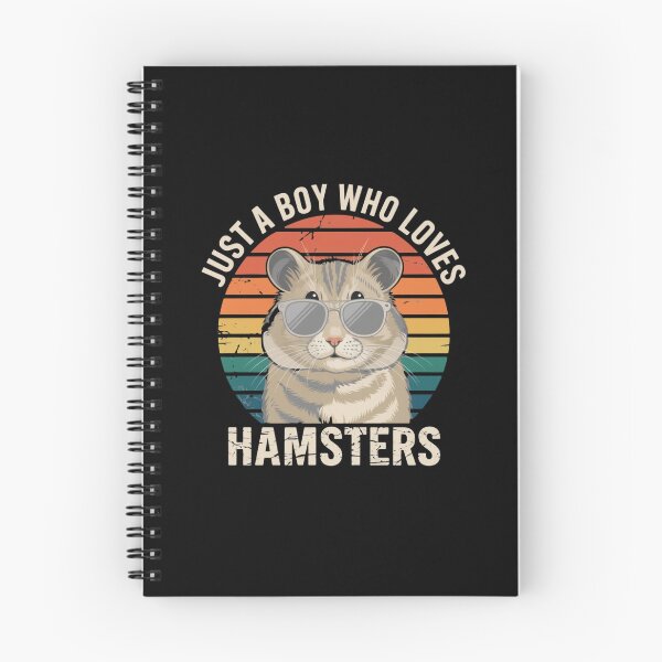 Item preview, Just A Boy Who Loves Hamsters Pet Owner Gift designed and sold by CORJIDOG-ART.