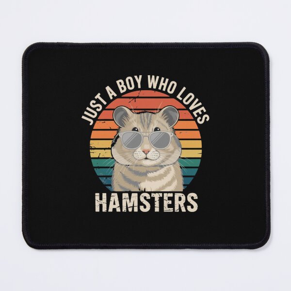 Item preview, Just A Boy Who Loves Hamsters Pet Owner Gift designed and sold by CORJIDOG-ART.