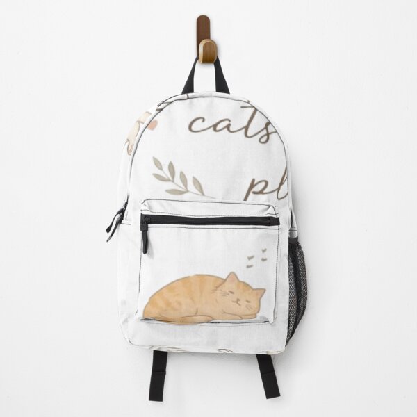 Item preview, Cats Before Plans – Minimal Aesthetic Cat Lover Quote Design designed and sold by Sanika arts .