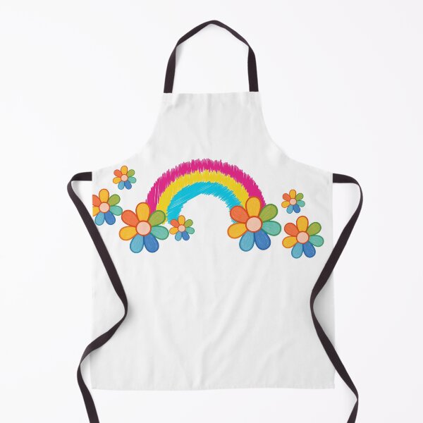 Item preview, Cute Rainbow with Floral Clouds - Minimalist Pride Line Art designed and sold by VibeArtShop.