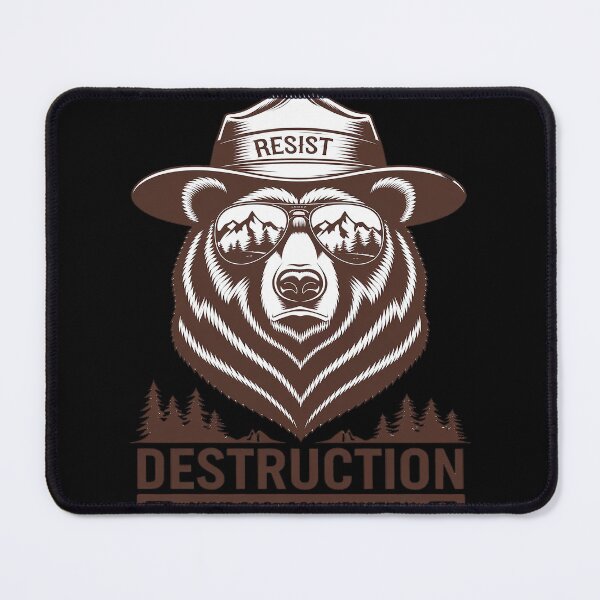 Item preview, Bear Resist Destruction designed and sold by joyouartArt.