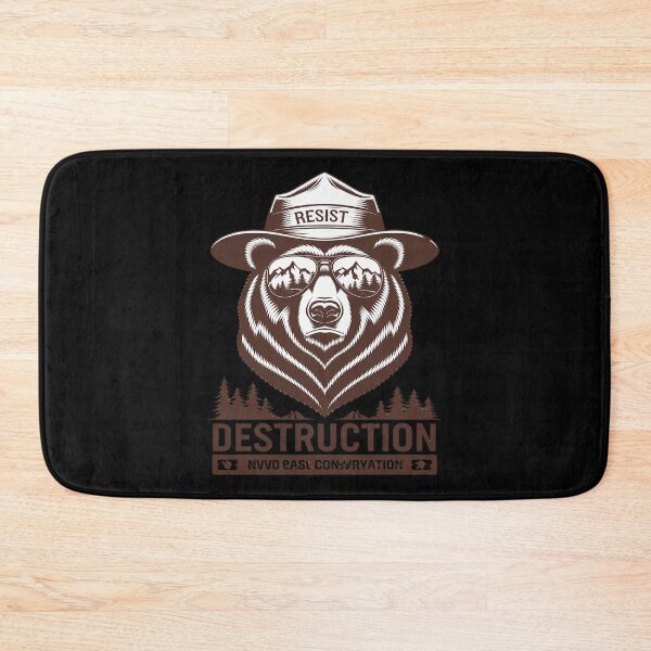 Item preview, Bear Resist Destruction designed and sold by joyouartArt.