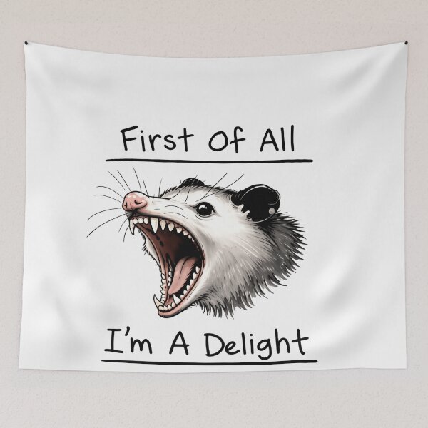 Item preview, First Of All I'm A Delight And You Know It designed and sold by SkeletonsDanger.