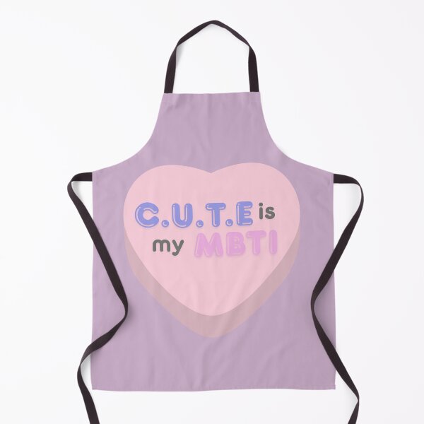Item preview, My MBTI is C.U.T.E - Love Heart designed and sold by KapowStickers.