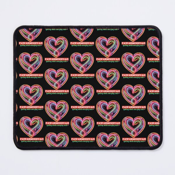 Item preview, Abstract Neon Heart Glow Art with pawarmogiyaji Branding designed and sold by Pawar1999.