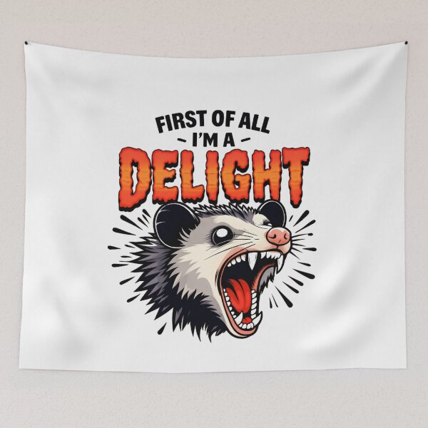 Item preview, First Of All I'm A Delight So Deal With That designed and sold by SkeletonsDanger.